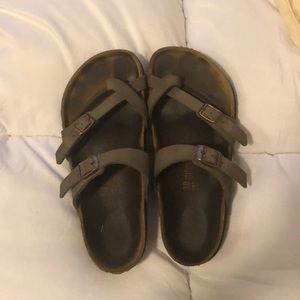 Olive Green Birkenstocks